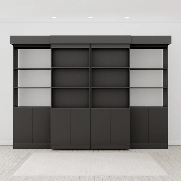 IN STOCK BLACK Majestic Library Bed: Supreme - Image 4