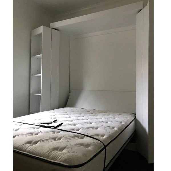 IN STOCK Queen Size Boaz BiFold Bookcase Murphy Bed - Image 4
