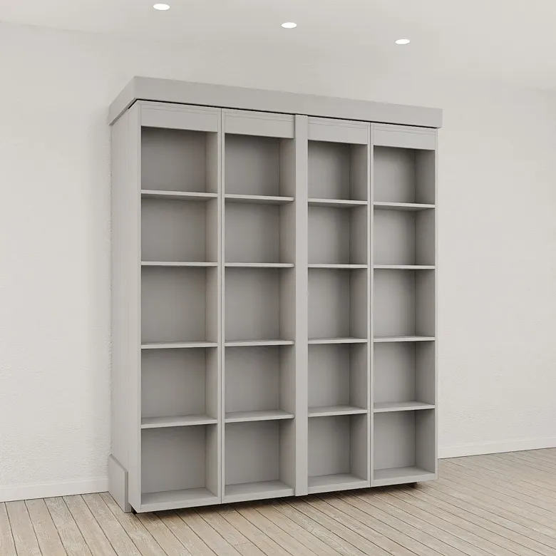 Boaz BiFold Bookcase Murphy Bed - Image 21