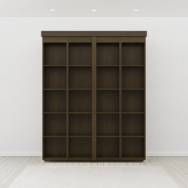 Boaz BiFold Bookcase Murphy Bed - Image 3