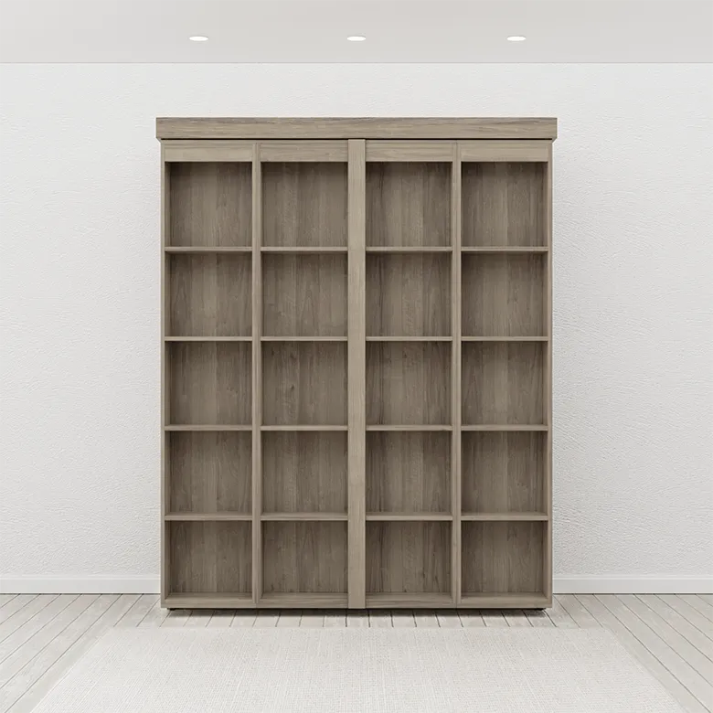 Boaz BiFold Bookcase Murphy Bed - Image 5