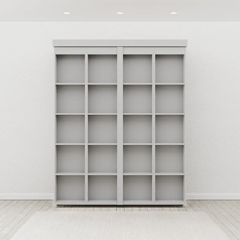 Boaz BiFold Bookcase Murphy Bed - Image 6